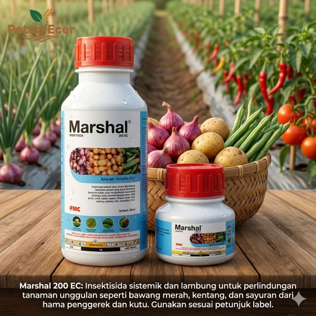 Marshal 200 EC insektisida dan akarisida sistemik serta kontak-lambung