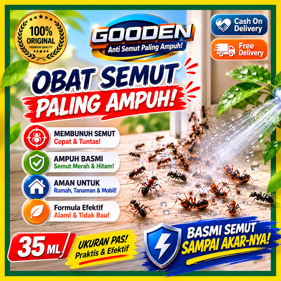 Obat Semut Anti Semut Merah Paling Ampuh, Cairan Semprot Pembunuh Pengusir Pembasmi Semut Hitam Sera