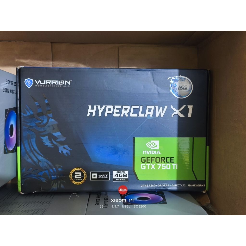 GTX 750 TI VURRION GTX750TI 4GB