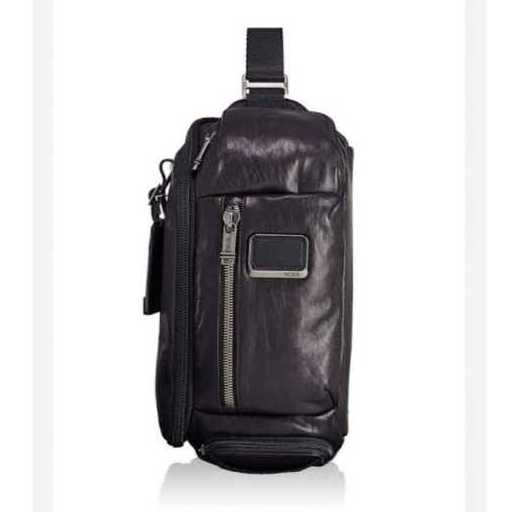 Tumi Alpha Bravo Leather Kelley Dompet Kulit Premium