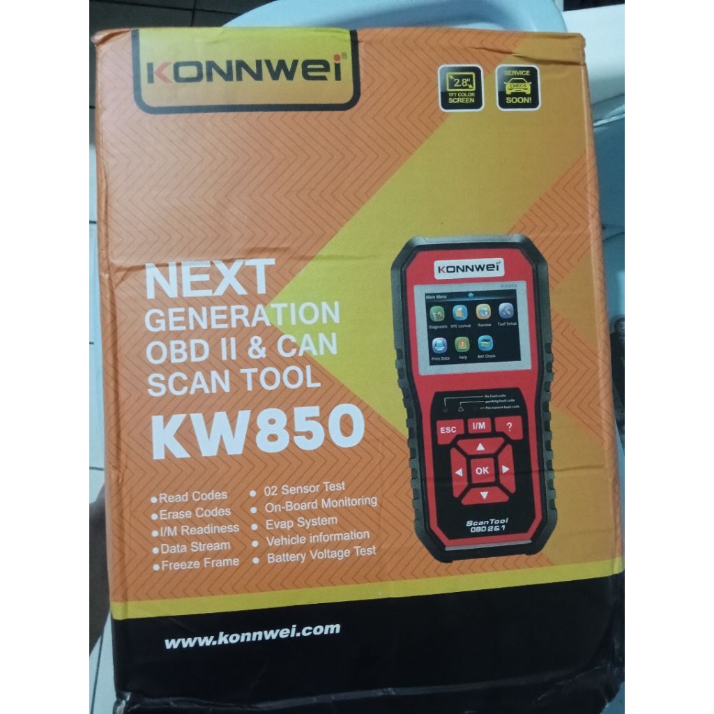 Konwei Scanner OBD II Mobil & Motor