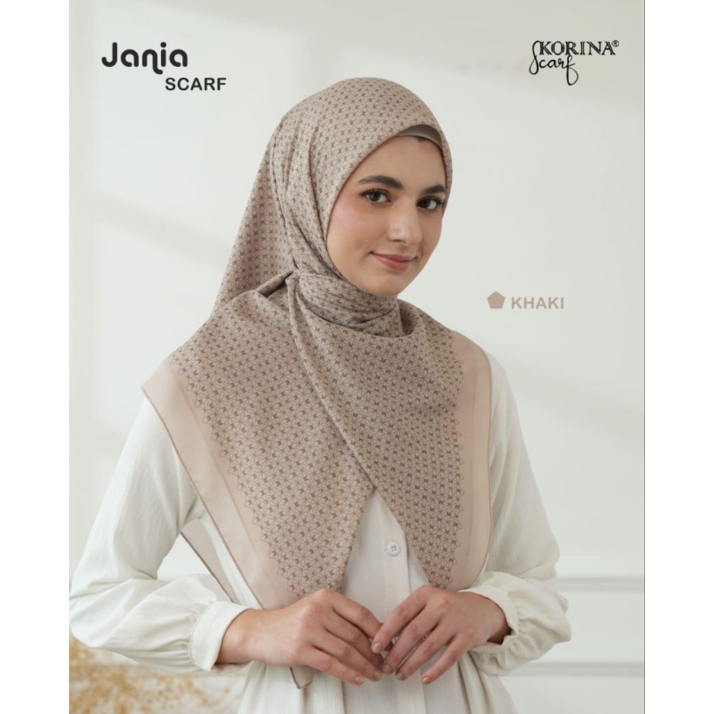 Korina Jania jilbab