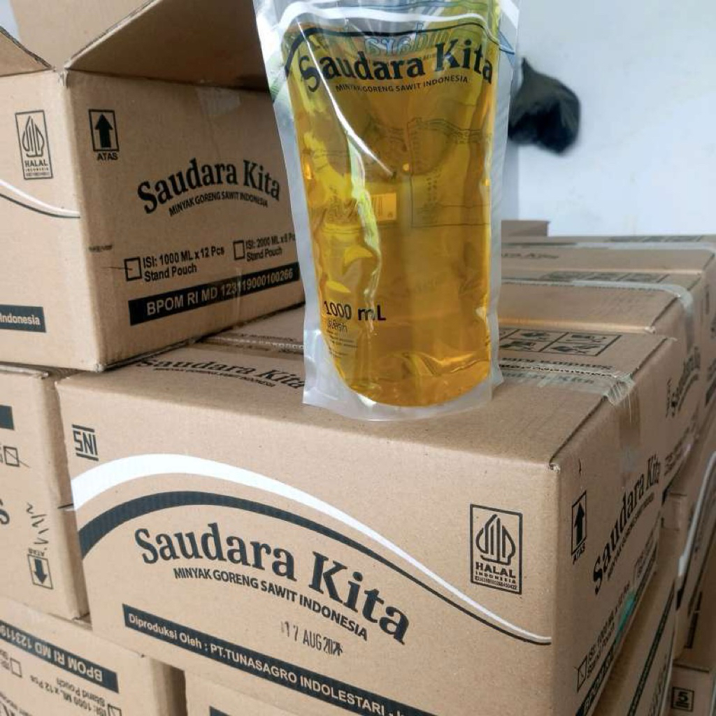MINYAK GORENG SAUDARA KITA 1Liter - Praktis, Higienis, dan Ekonomis