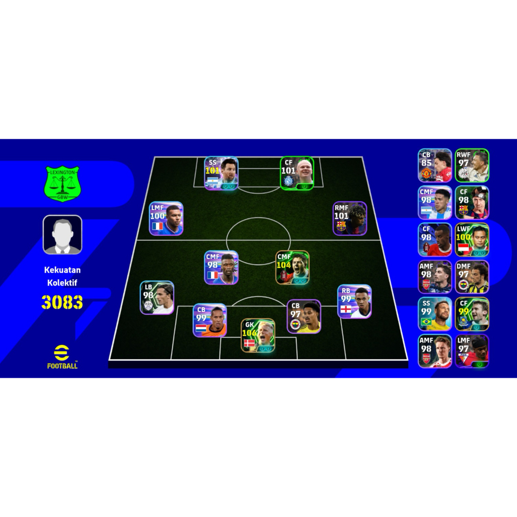 Akun efootball 2026 | Polosan peter schmeichel x gerrard