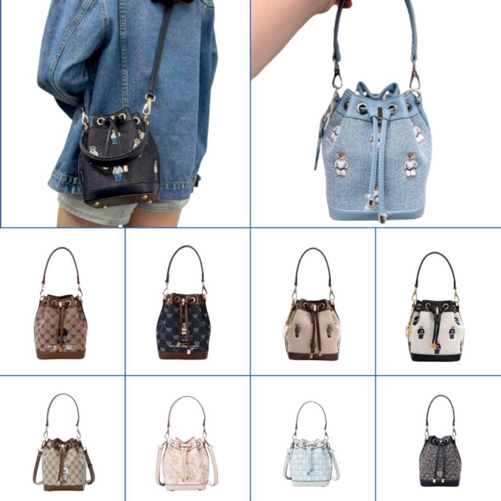 Ttwn Guoo Bear Original GU1734/ GU1267/ GU1452/ GU1453/ GU1680 Sling bag wanita - ttwnbear - guoobea