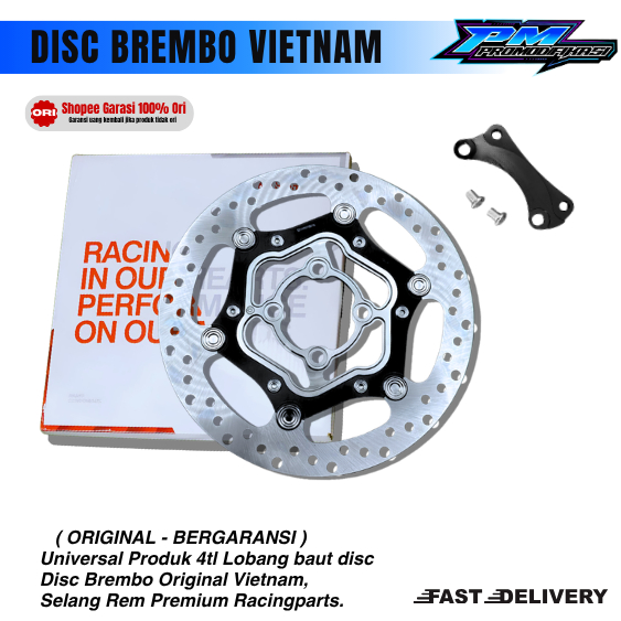DISK BRAKE BREMBO 260MM + BREKET DISK VARIO125/150 BEAT SCOOPY SPACY VARIO KZR
