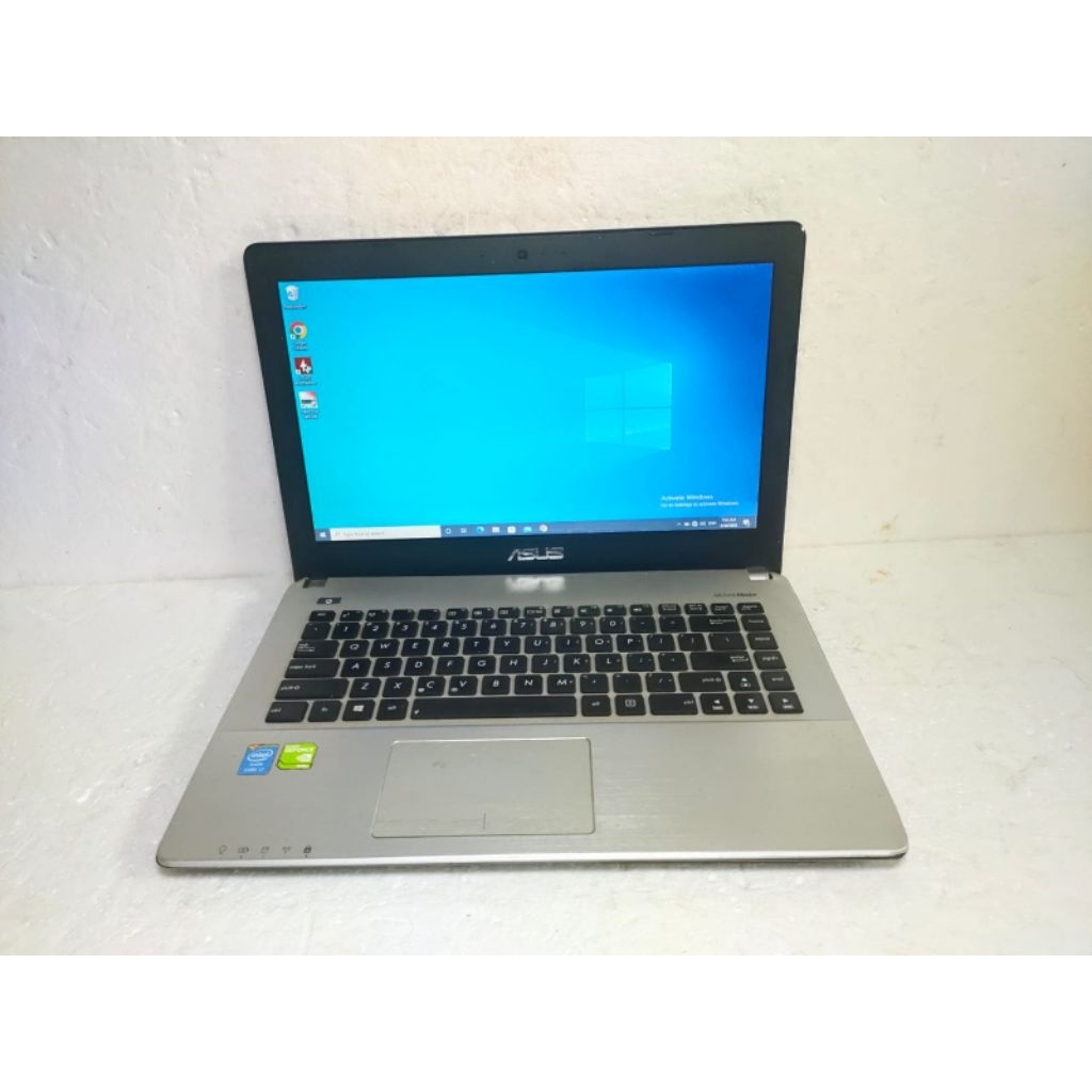 Laptop Asus X450J Ram 4gb HDD 1000gb core i7 Nvidia Siap pakai