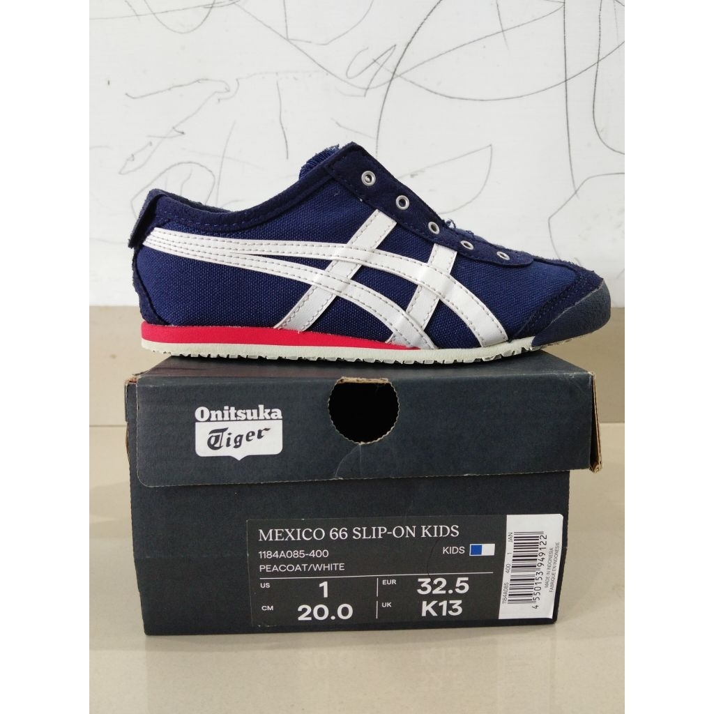 EUR: 32,5 Sneakers Used Kids Onit Tgr Navy Original