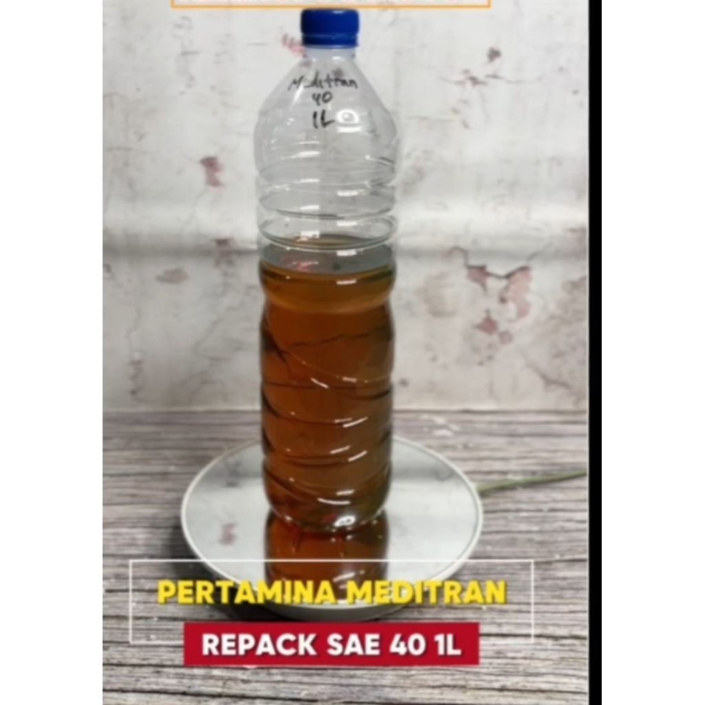 oli sae 40 diesel meditran pertamina.