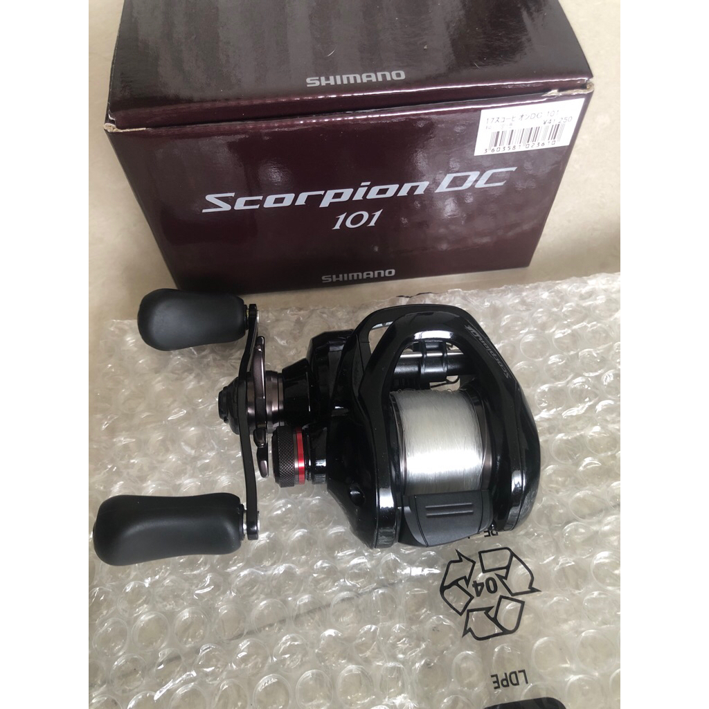 reel bc shimano scorpion 101DC second