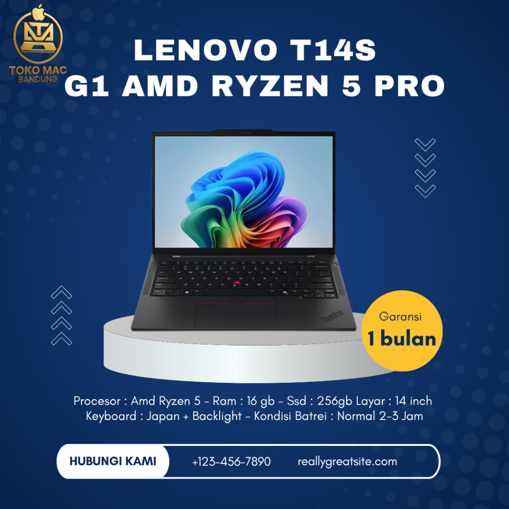 Lenovo Thinkpad t14s G1 AMD Ryzen 5 Pro
