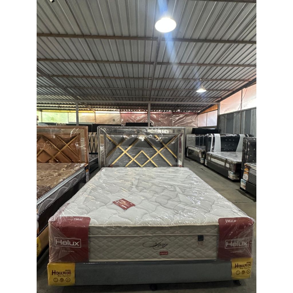 springbed helux ivvy set divan sultan
