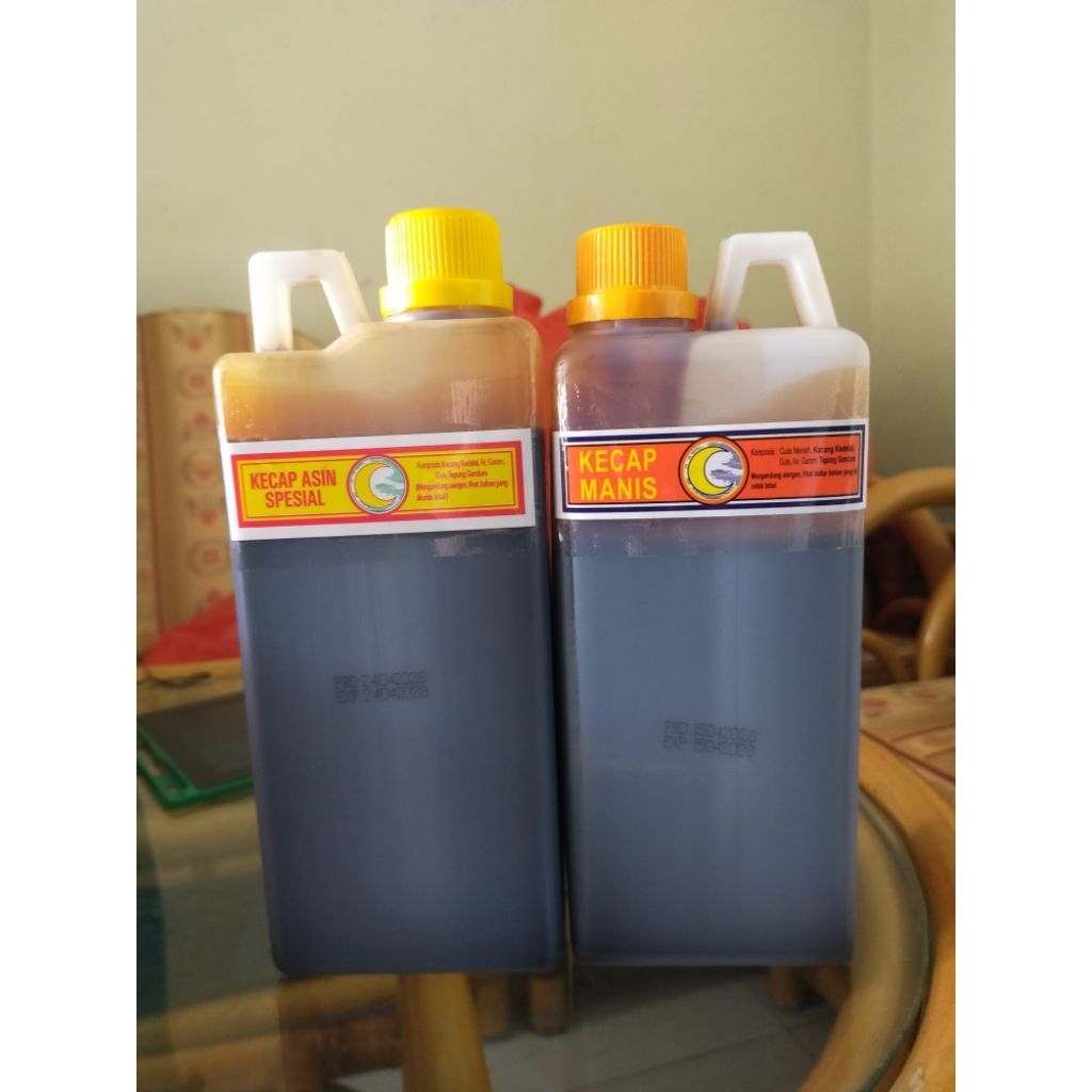 Kecap Asin Spesial , Atom , Manis Cap Bulan