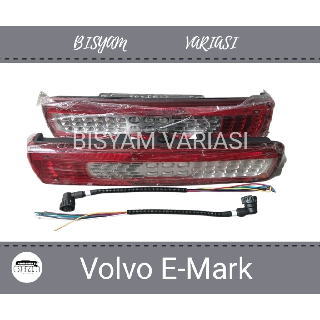 Lampu stopan volvo stoplamp volvo lampu belakang truk volvo