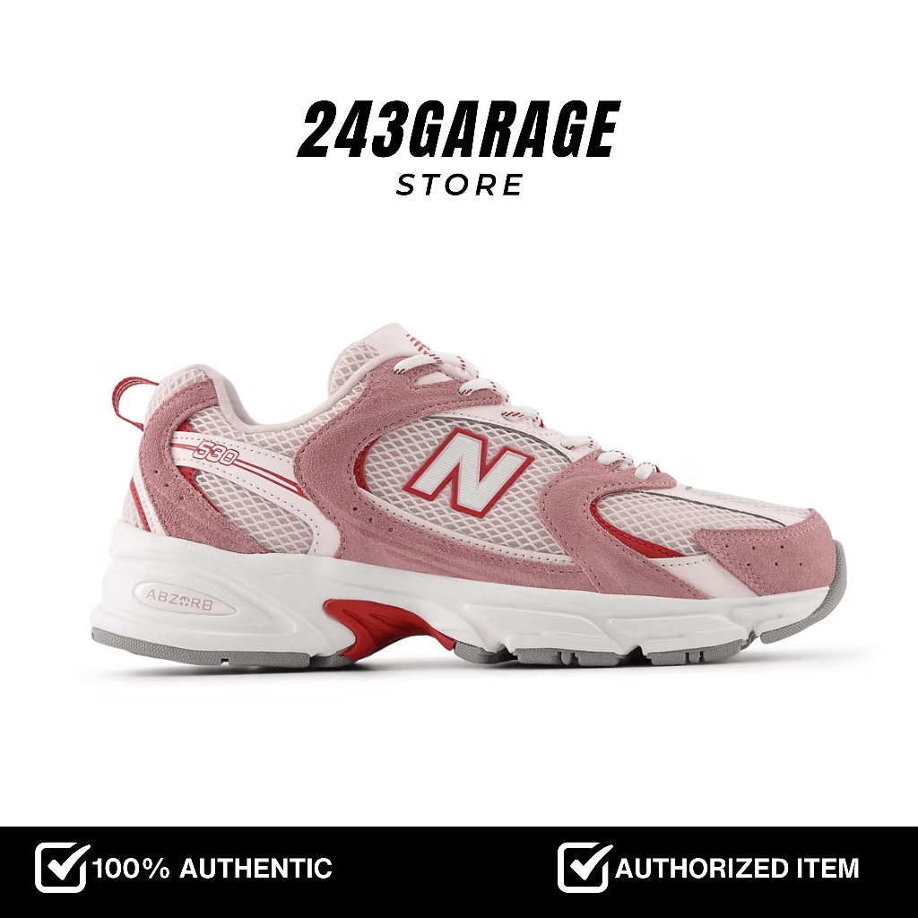 New Balance 530 Rosewood Pink Salt Shadow Red (U5304GM) - Sneakers Original Resmi
