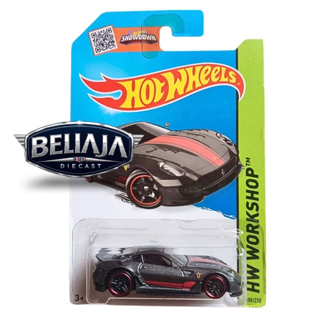 HOT WHEELS FERRARI 599XX HW WORKSHOP