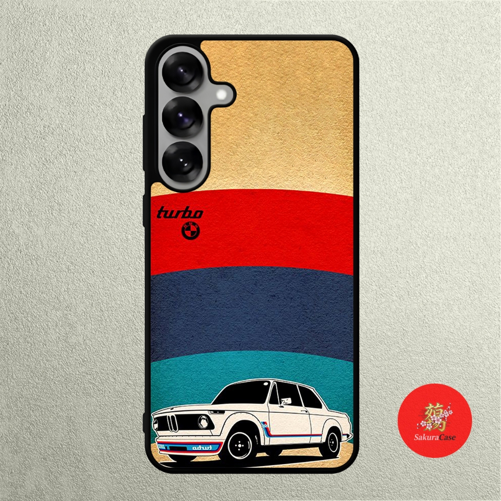 Case SAMSUNG A57 A56 A37 A36 A50 A50 A51 A52 A53 A54 A55 Rubber Softcase BMW Turbo Classic