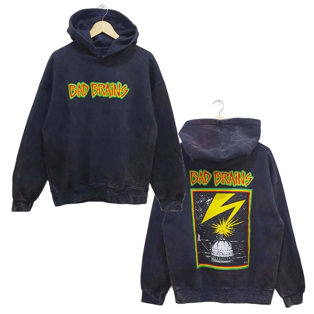 HOODIE BAND / BAD BRAINS / ACID WASH