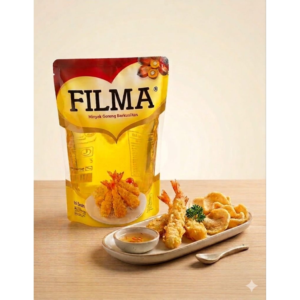 Filma Refill 2L Minyak Goreng Jernih Tidak Mudah Beku Cocok Untuk Goreng & Tumis
