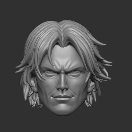 Headsculpt HS Head Dante DMC Devil May Cry ADAM Muff Toys Notaman NWToys Vtoys Romankey Marvel Legen