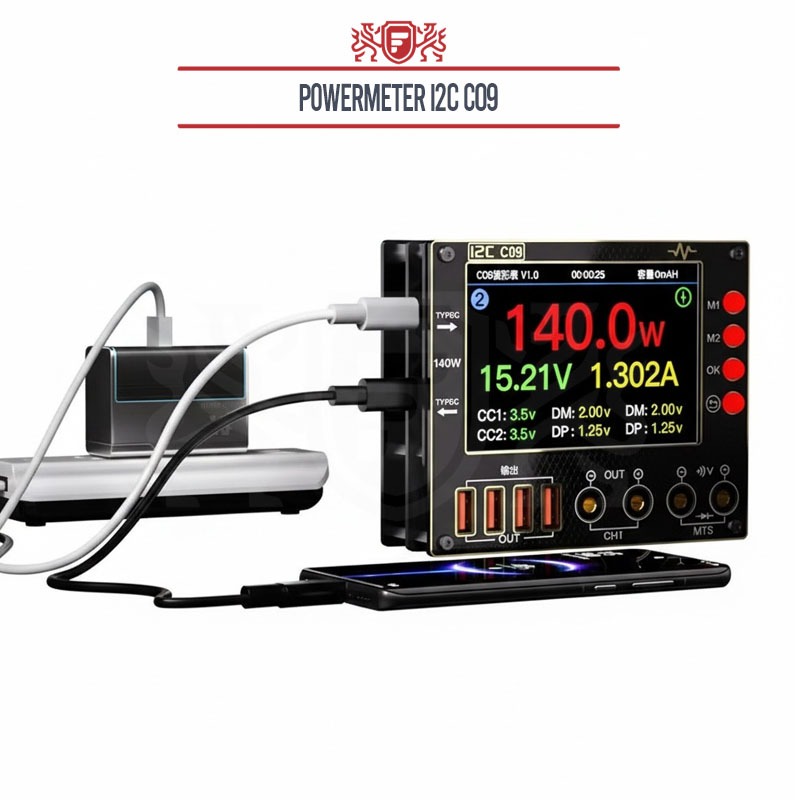 Powermeter i2c C09 waveform Digital