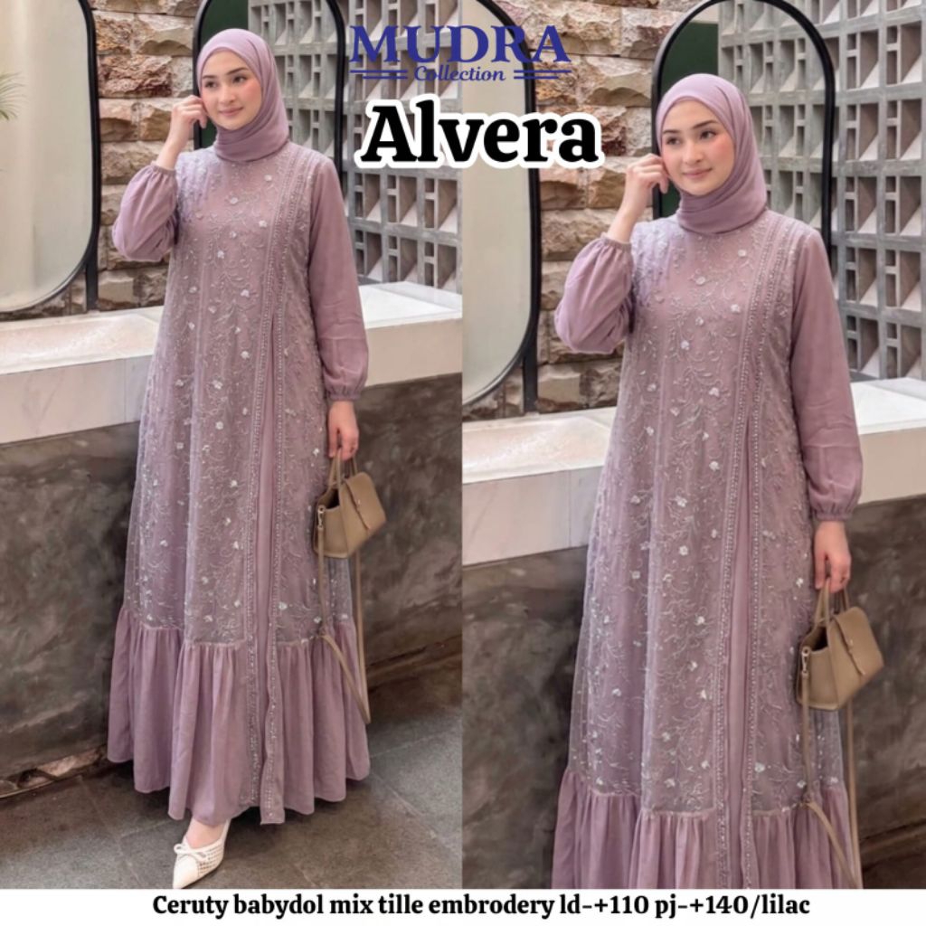 Gamis Mudra Collection / Gamis Terbaru / Gamis Wanita / Gamis Premium / Sahita / Alvera / Mudra Hija