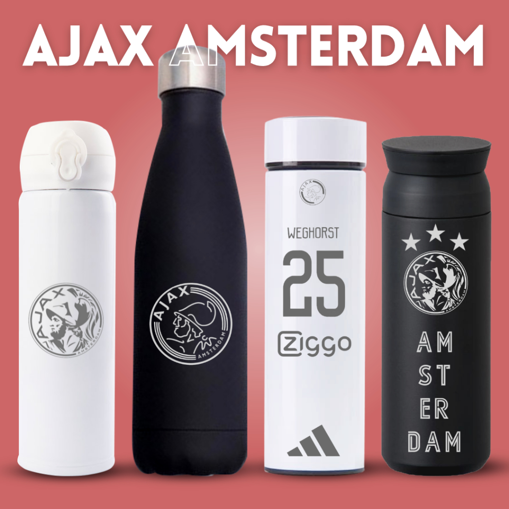 AJAX - TUMBLER TERMOS CUSTOM DESAIN LOGO AJAX AMSTERDAM