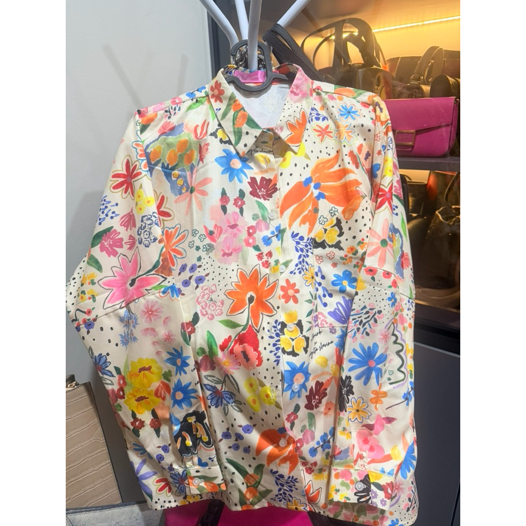 NASL flower blouse