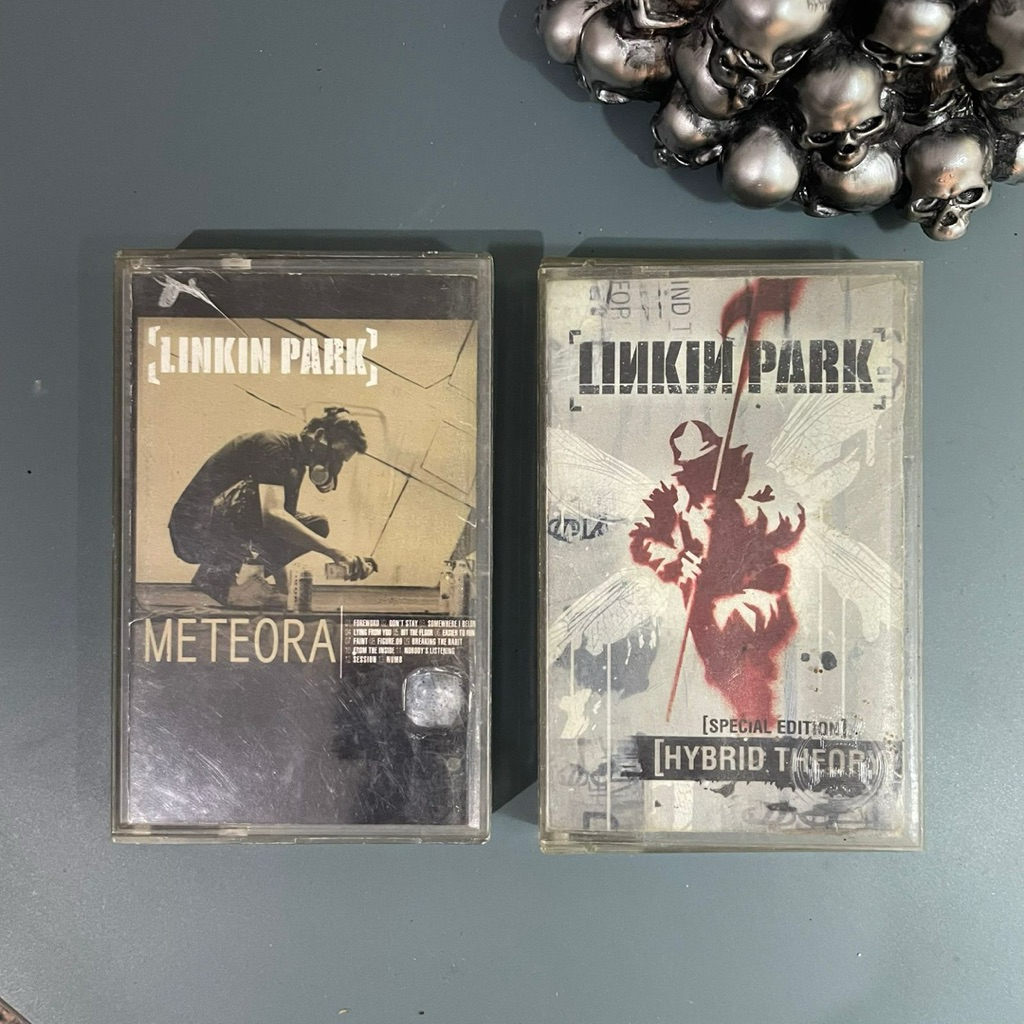Kaset Pita Hip Metal Barat-Linkin Park-Meteora-Hybrid Theory-Second