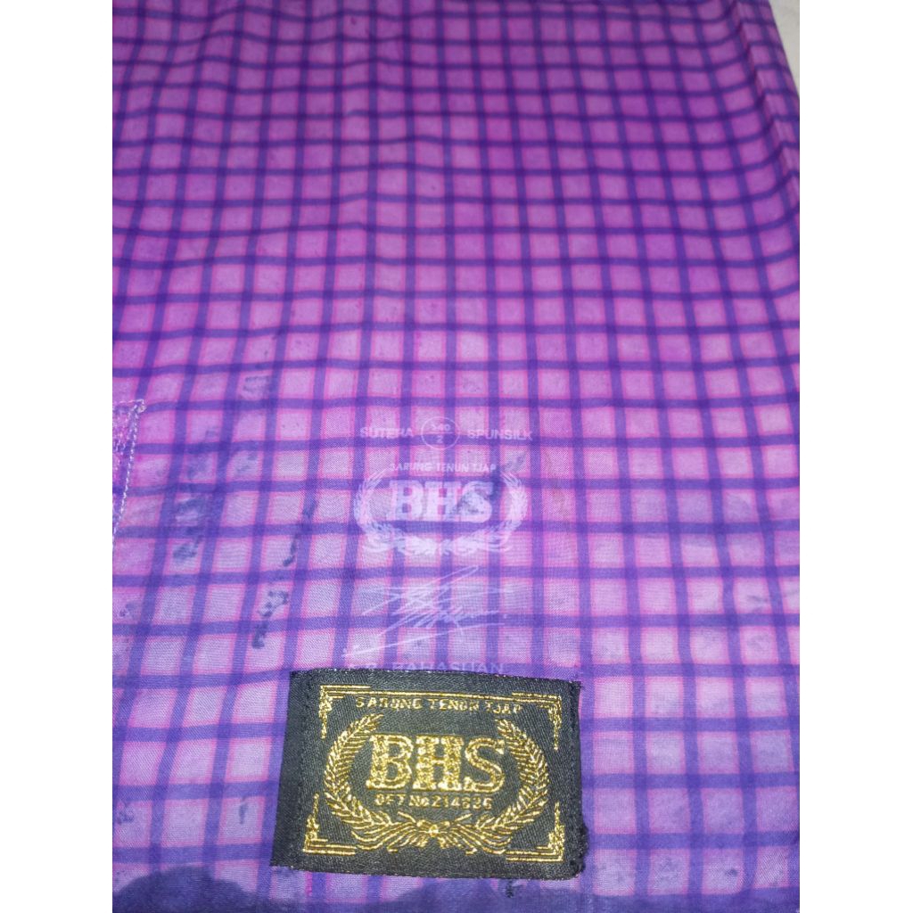 sarung BHS full sutra spunslik second minusan ya