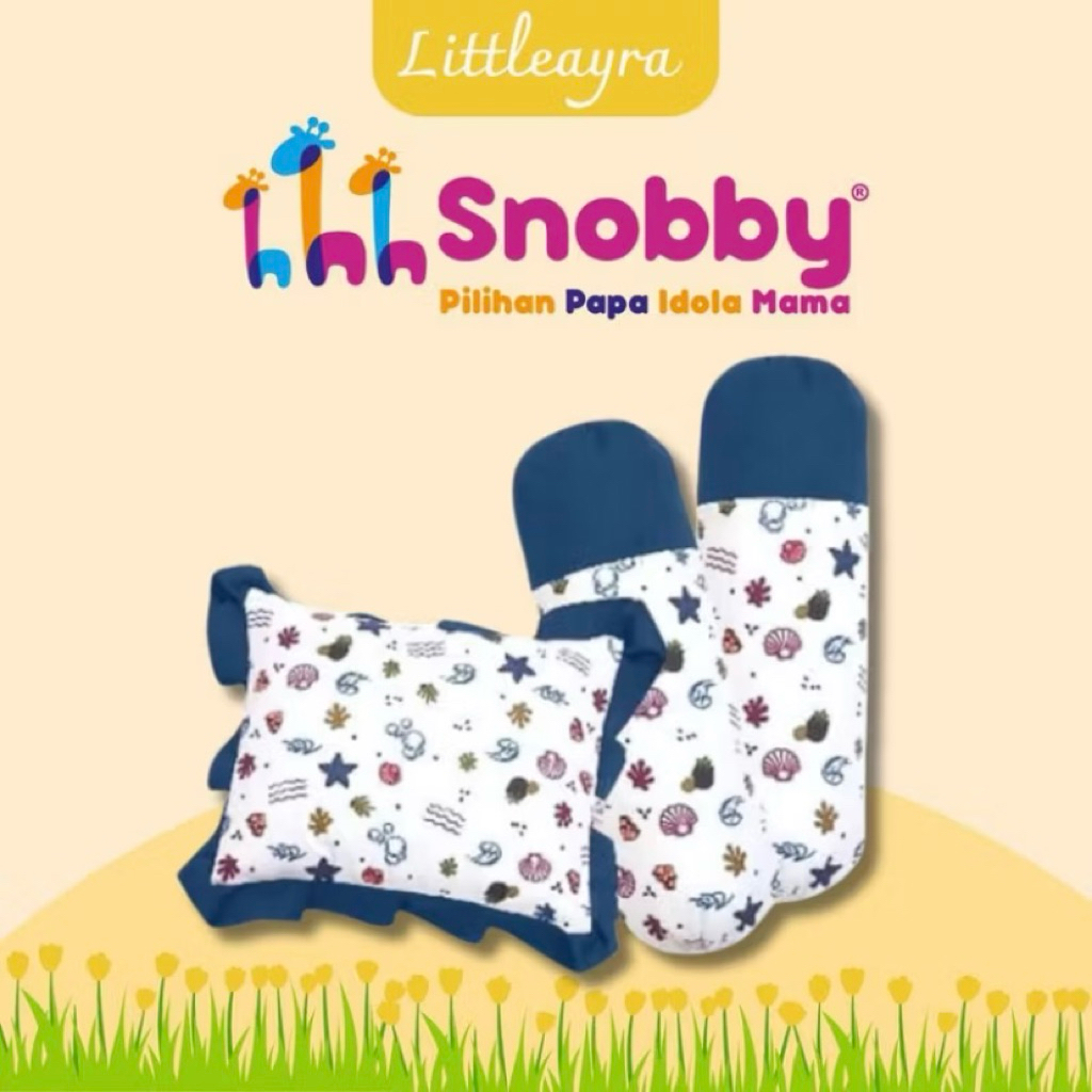 Bantal set guling bayi snobby