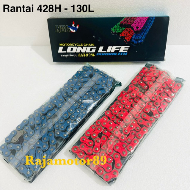 Rantai Merah Biru NGO 428H - 130L