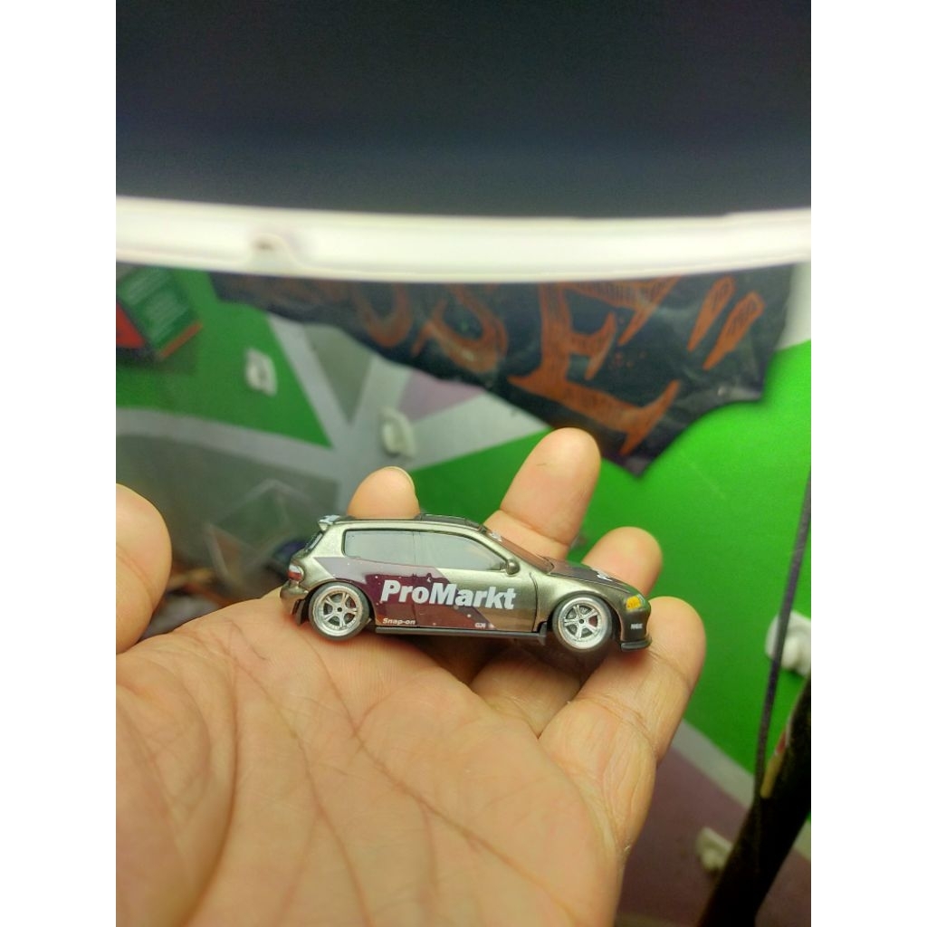 hotwheels custom Civic eg