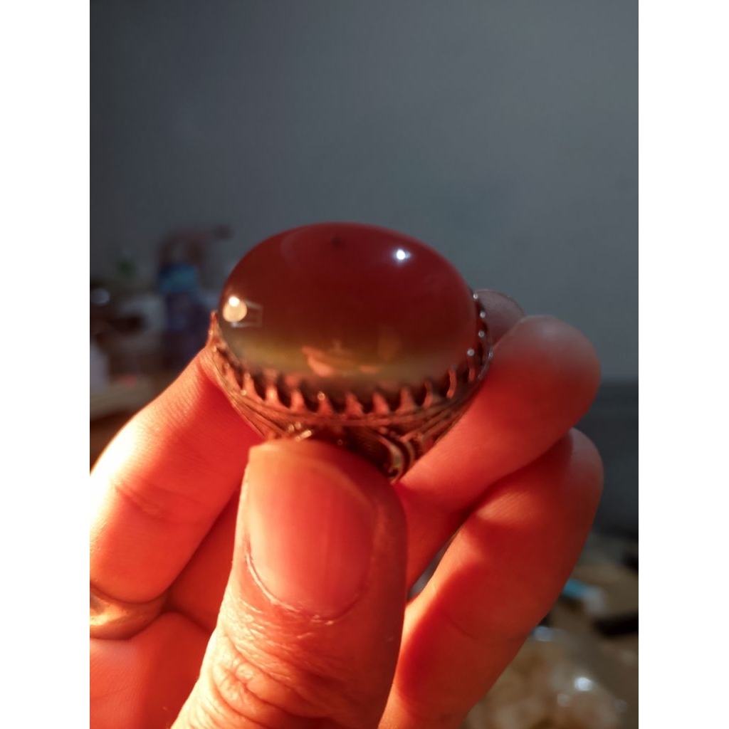 cincin anggur obi langka combong serambut