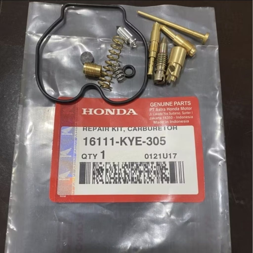 REPAIRKIT KARBURATOR MEGAPRO MEGAPRO MONOSHOCK KYE