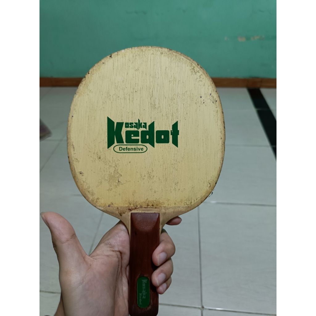 Kayu Kosaka Kedot (untuk Bintik) Bet Tenis Meja