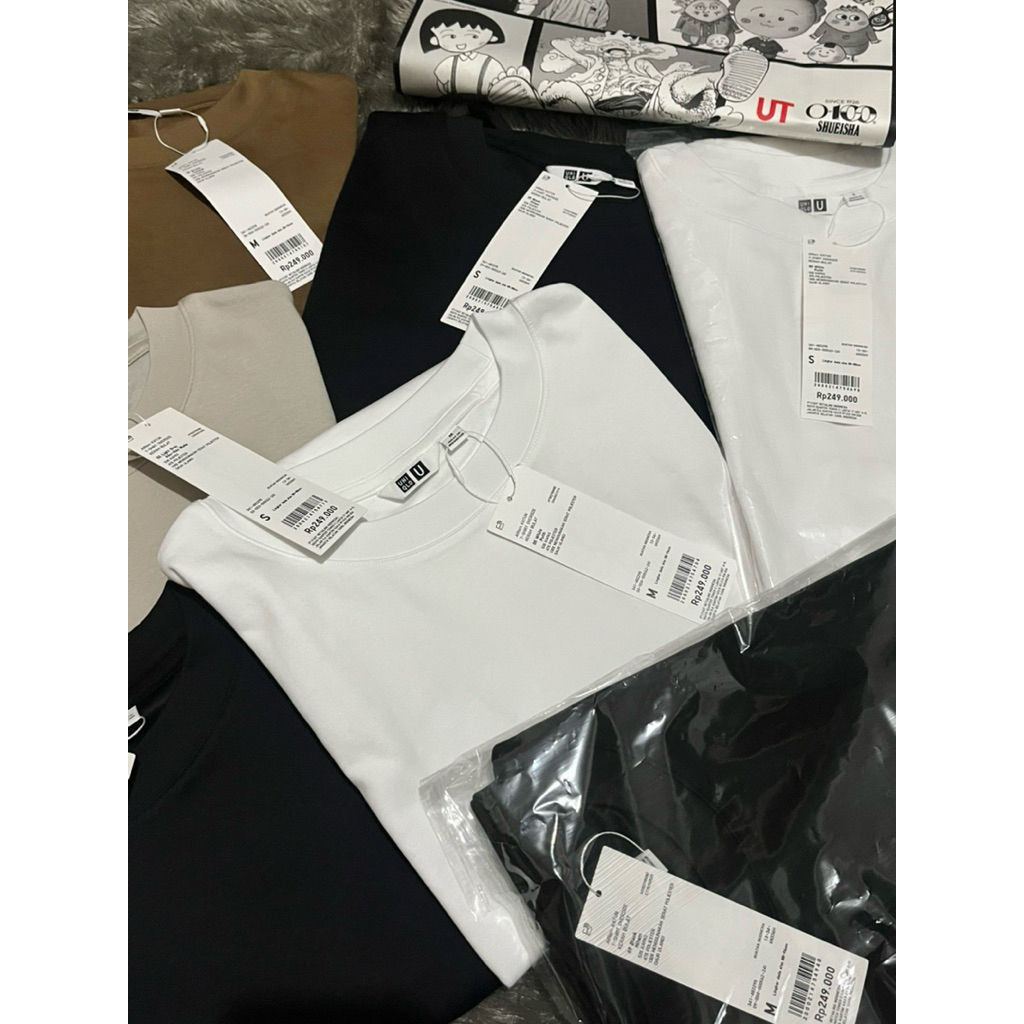 BNWT Uniqlo AIRism Oversize Cotton