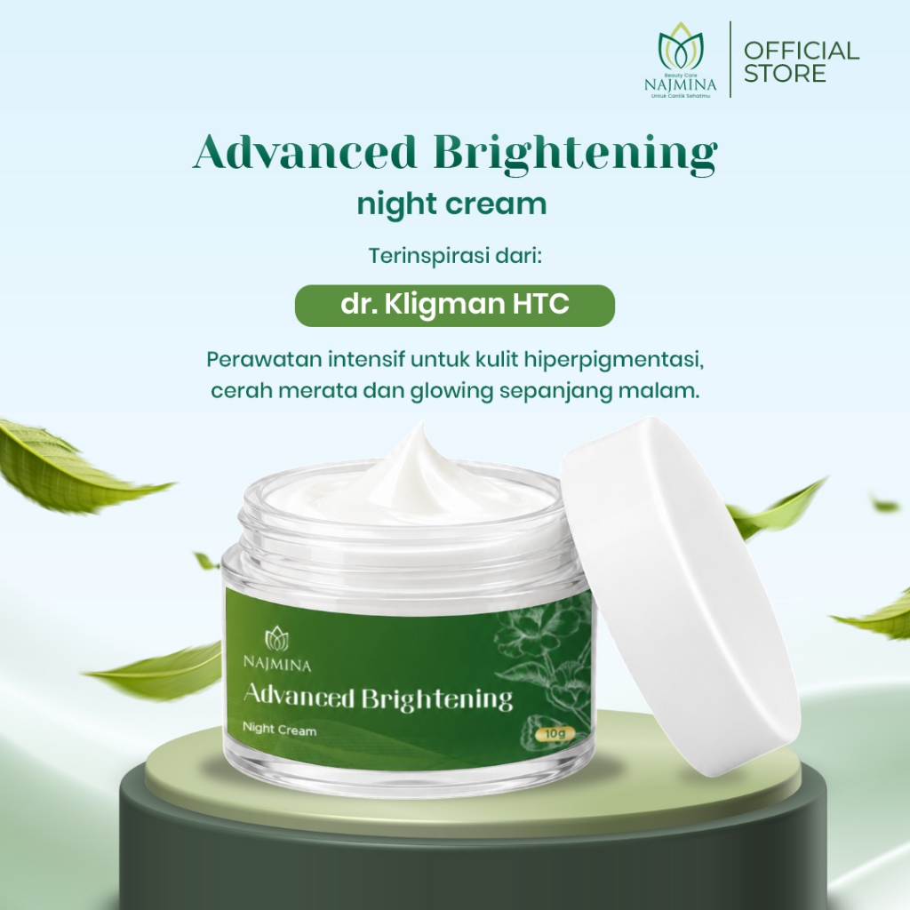[NEW] Advanced Brightening Night Cream by Najmina