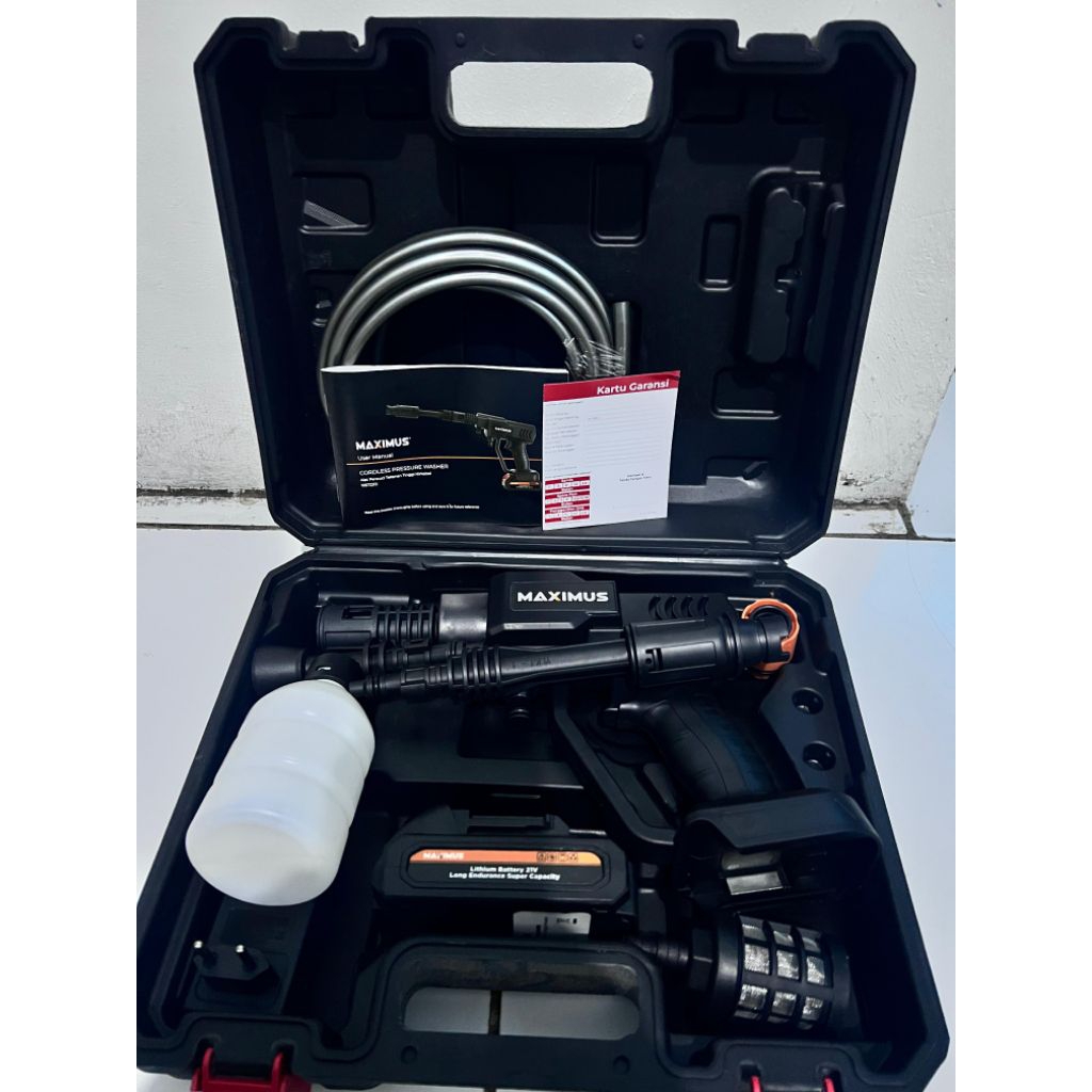 JET CLEANER MAXIMUS 1BATERAI