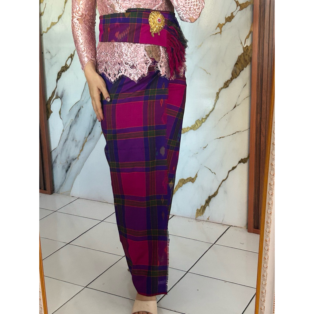 Ready Sutra Mastuli Dobol Singaraja Set Selendang