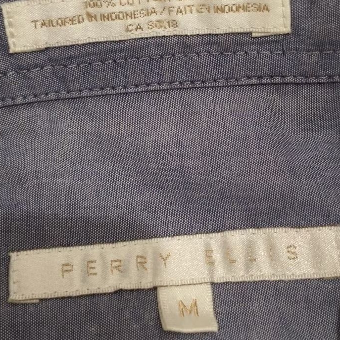 [Preloved] Kemeja Lengan Pendek Merek PERRY ELLIS
