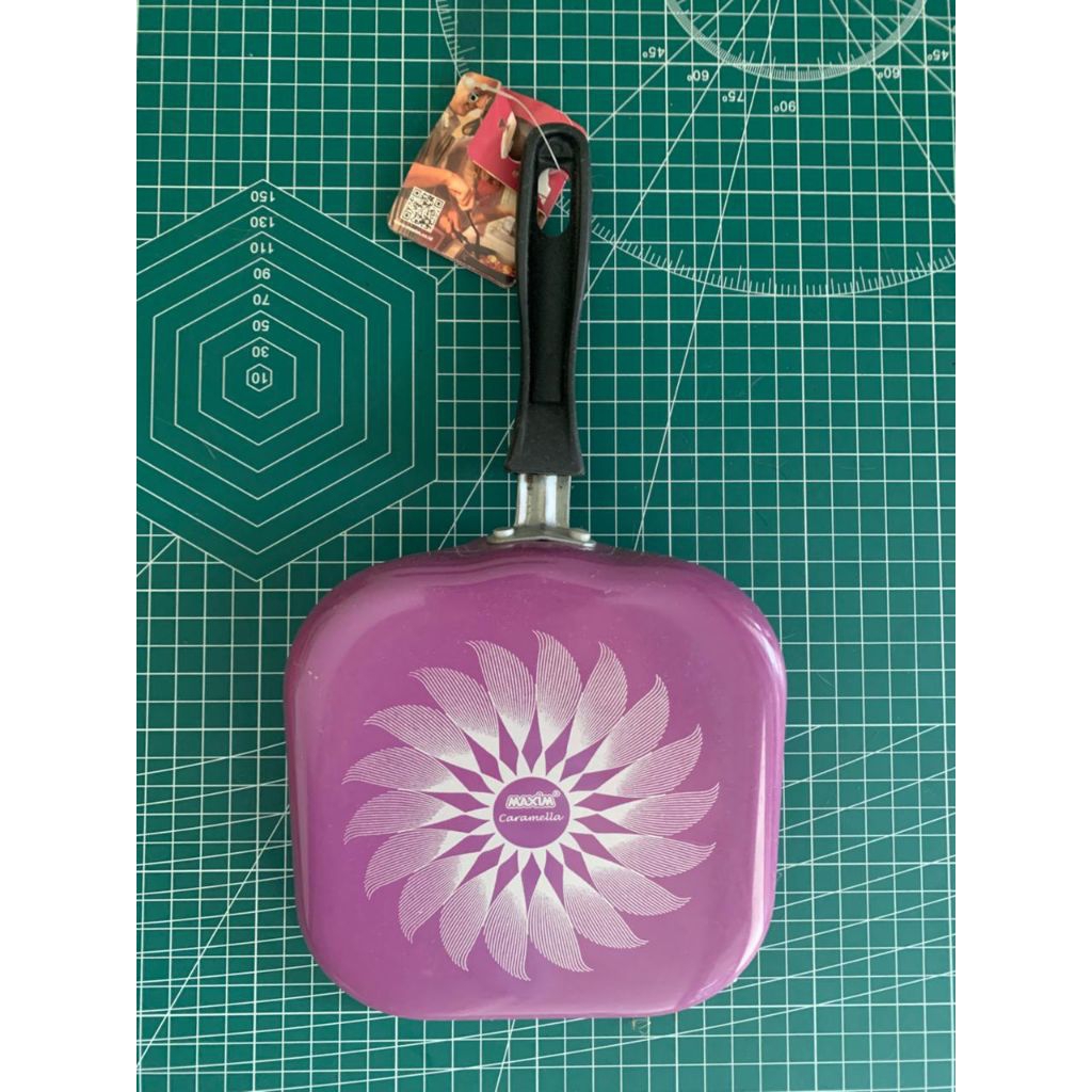 Wajan Teflon Maxim Caramella Square Griddle 16cm