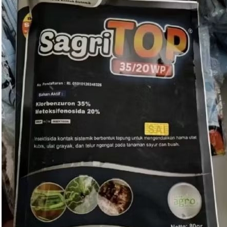 sagri top insektisida 35/20 wp
