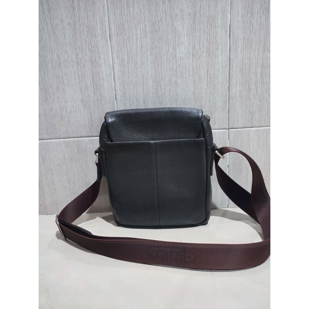 Tas Kulit Gold Lion