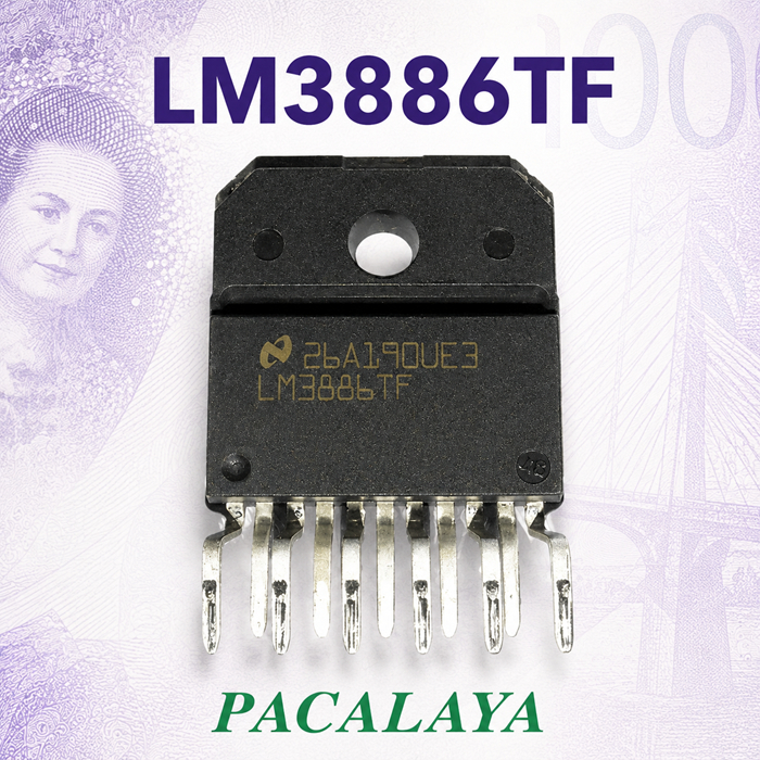 LM3886TF IC Power Amplifier Audio 68W Mono Class AB TO-220-11 Original