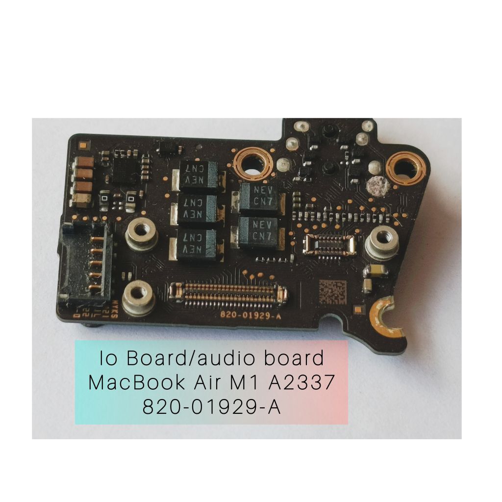 I/O Board/Audio Board MacBook Air M1 A2337 820-01929-A
