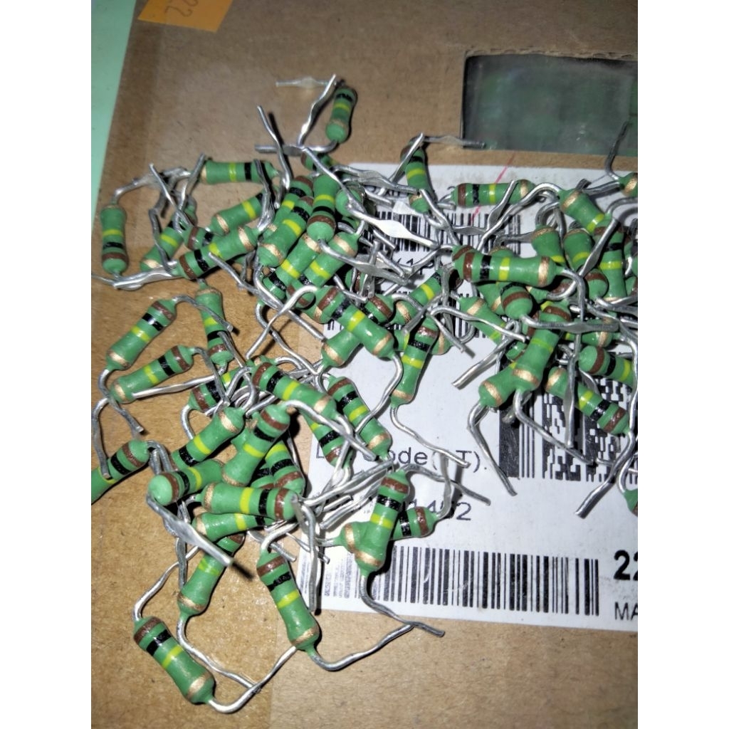 Resistor 100k 1watt akane ohm japan (10pcs)