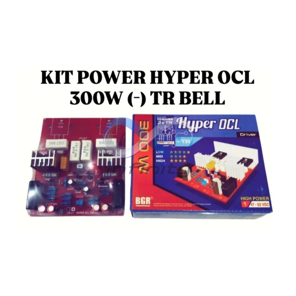 Kit Power Driver Hyper OCL 300W (-) TR Bell