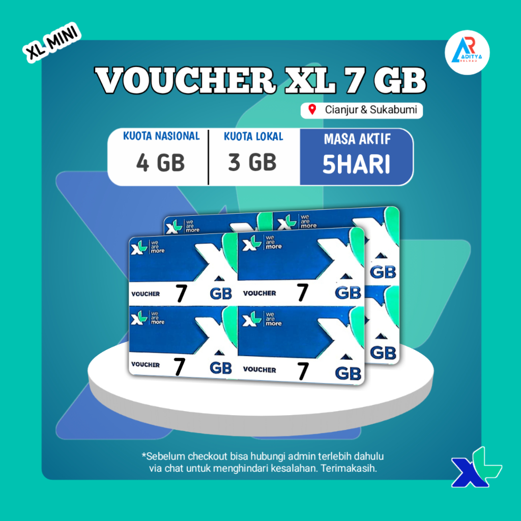 VD XL 7GB 5Hari Mini