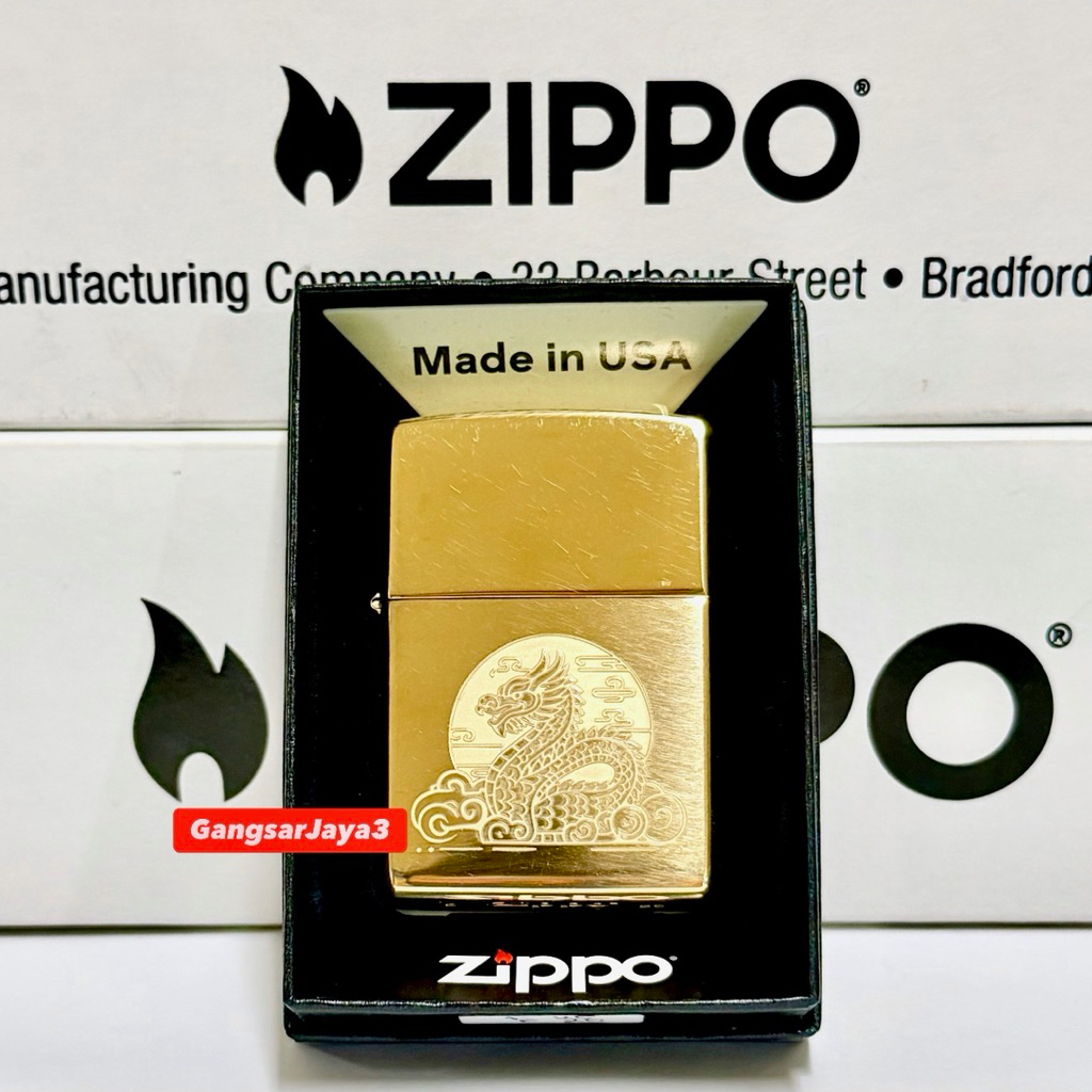 korek zippo original USA 47147 Moon Dragon Design